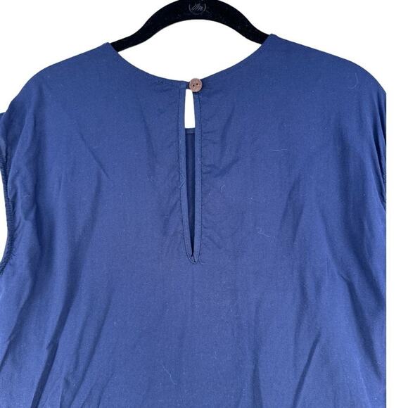 Tysa Dress Women's Small Swing Navy Blue Pockets - Picture 4 of 6